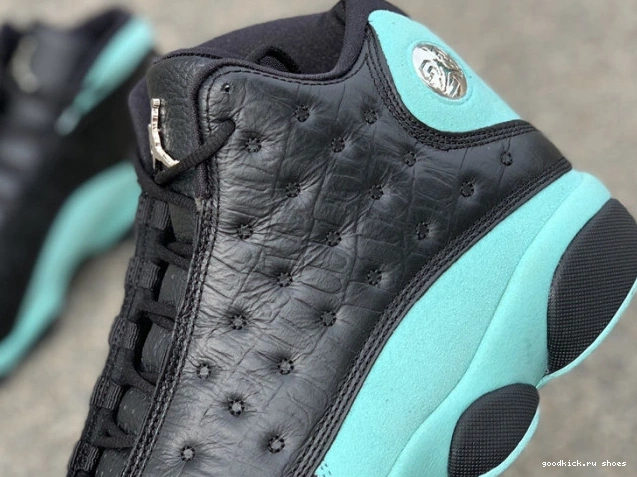 Cheap Green Black Air Retro Jordan Island 13 414571-030 0714